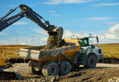 Liebherr LH50 material handler on a long-term fixed contract with an SER customer