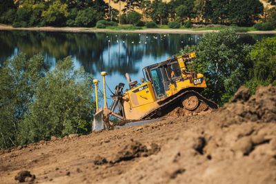 An SER tracked dozer in action