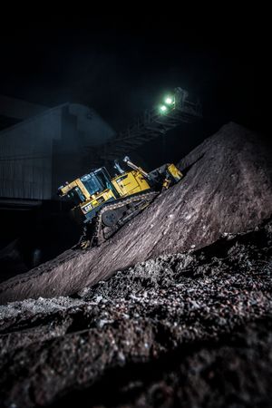 An SER tracked dozer in action