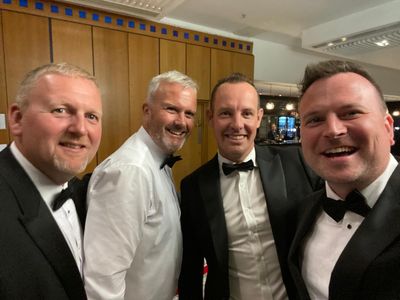 Ben Beard with SER guests at the Dinner Dance