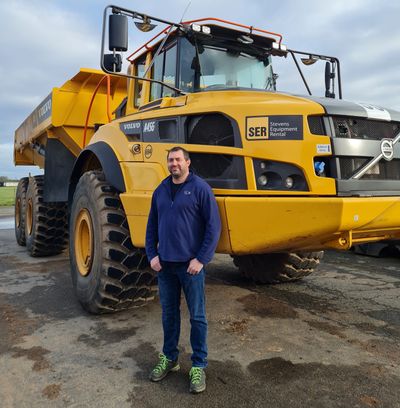 Andrew Stevens, Managing Director at Stevens Equipment Rental