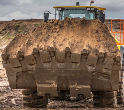 An SER shovel in action