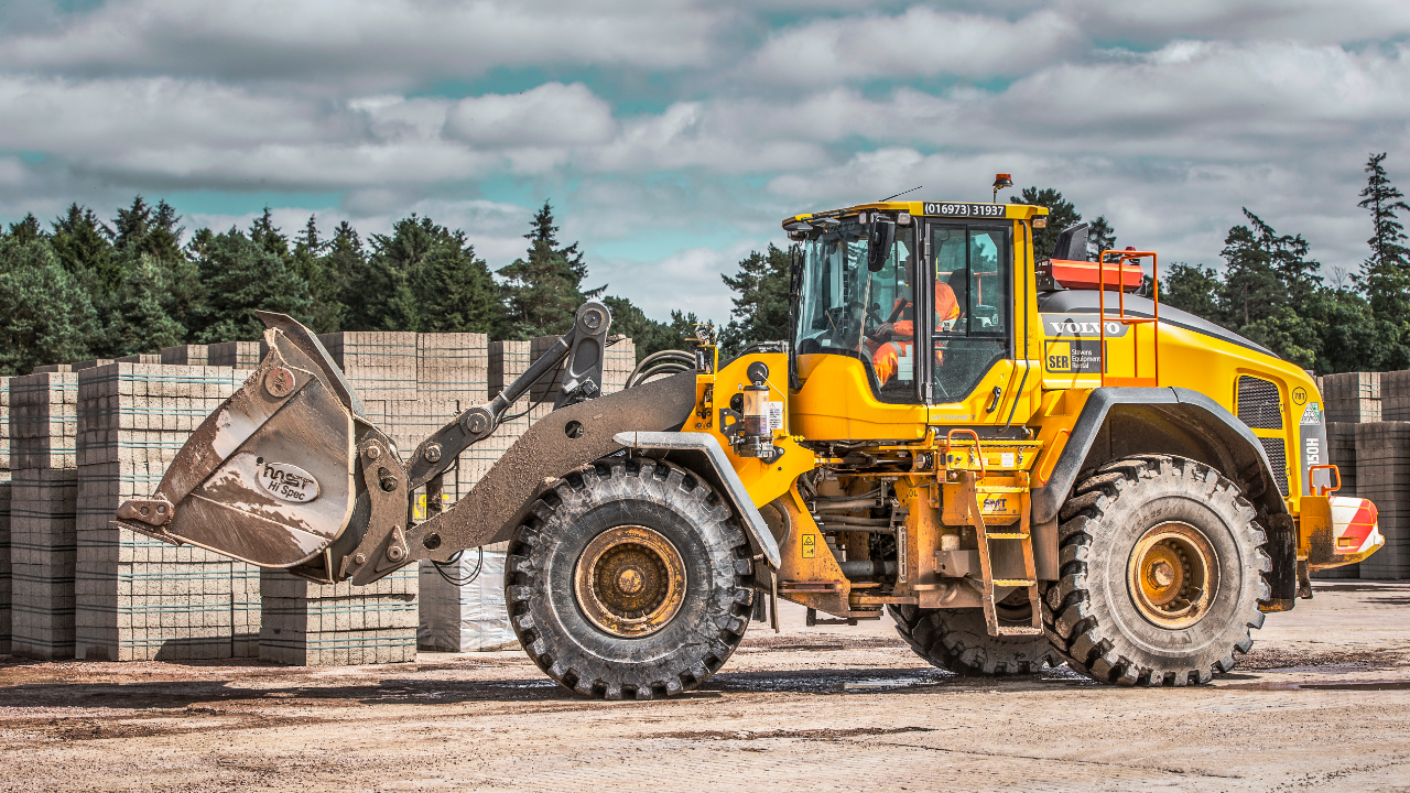 Nationwide loading shovel rental SER