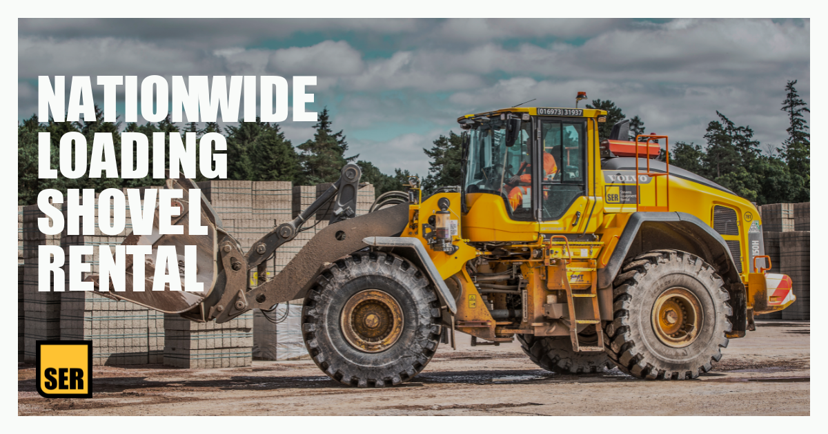 Nationwide loading shovel rental SER